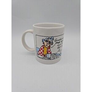 Hallmark Shoebox Maxine Coffee Mug "Guess My Age And Win A Fat Lip" 12oz